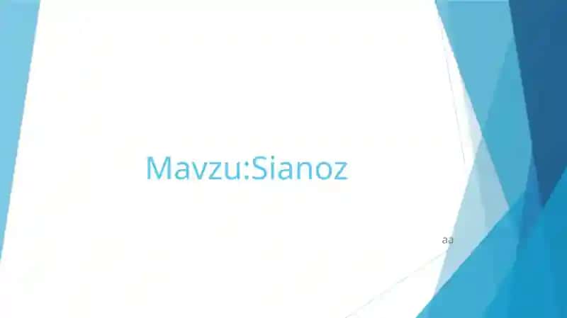 Sianoz