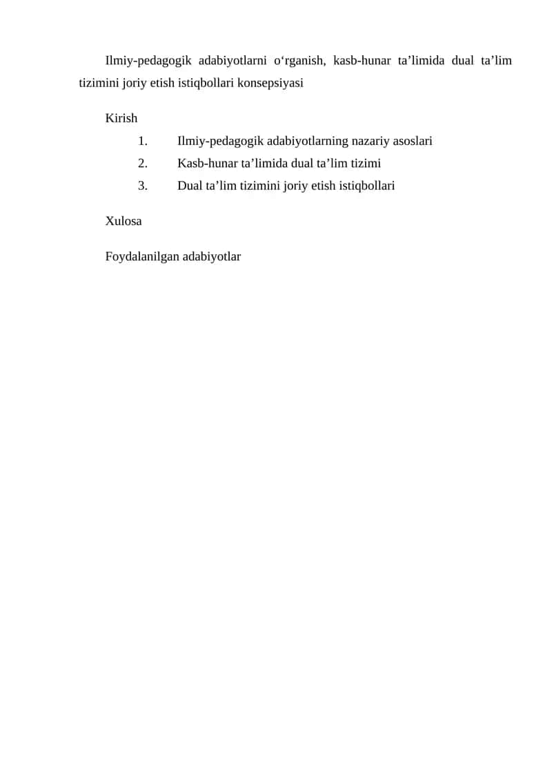 Ilmiy-pedagogik adabiyotlarni o‘rganish 1