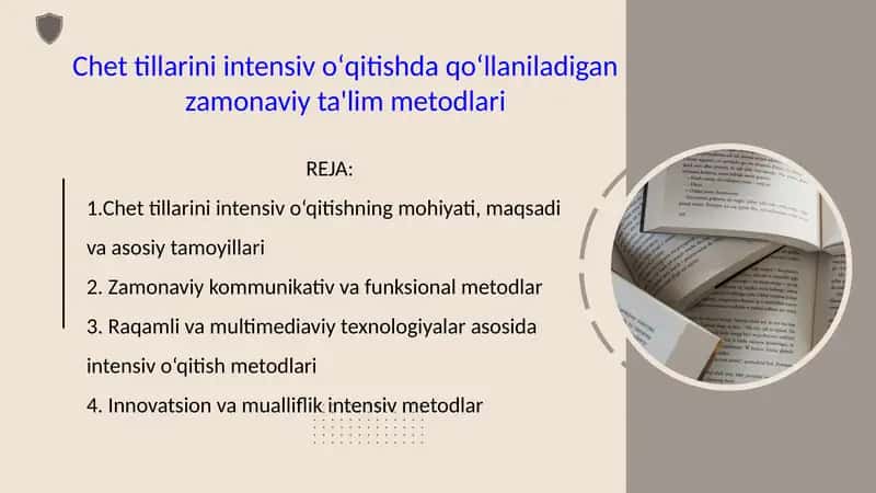 Chet tillarini intensiv oʻqitishda qoʻllaniladigan zamonaviy ta'lim metodlari 1