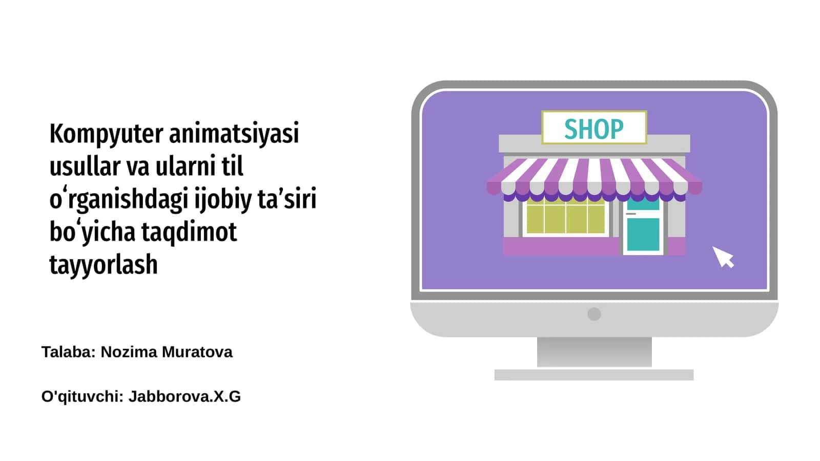 Kompyuter Animatsiyasi Usullari 1