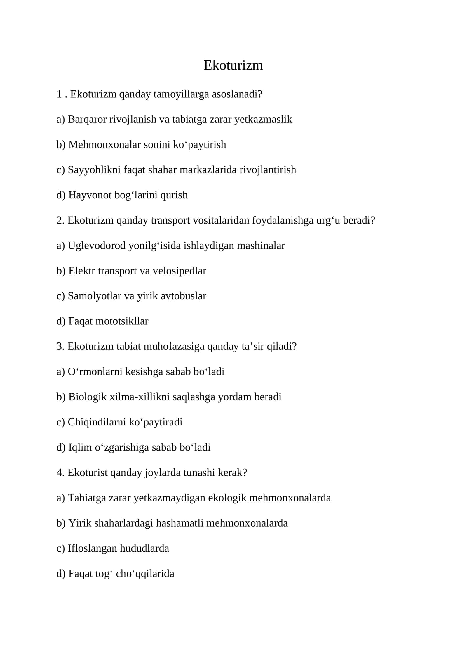 Ekoturizm 1