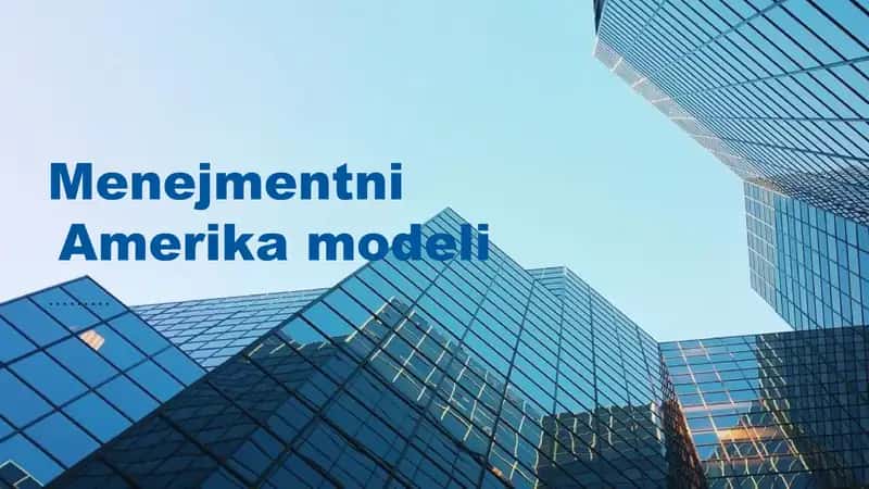 Amerika modeli 1
