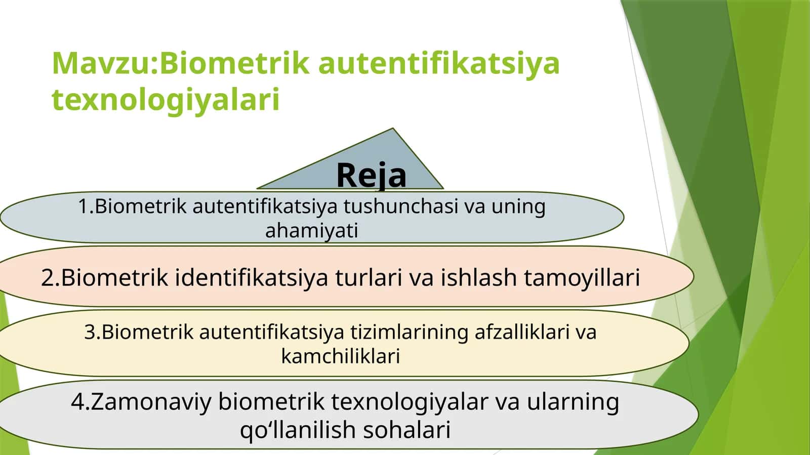 Biometrik autentifikatsiya texnologiyalari 1
