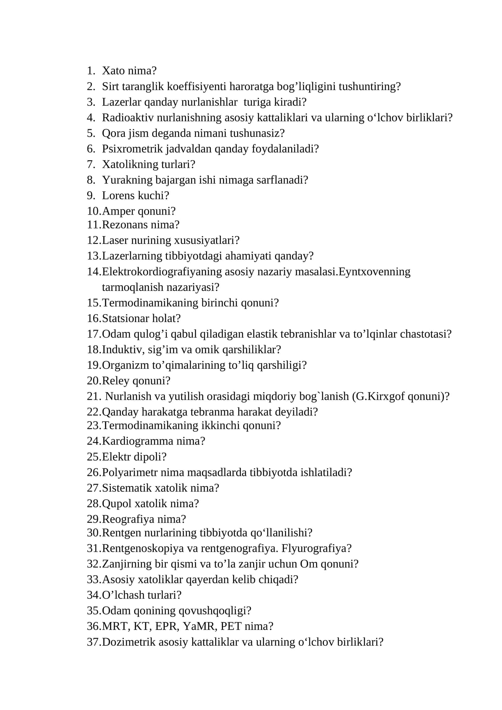 Lazerlarning tibbiyotdagi ahamiyati qanday? 1