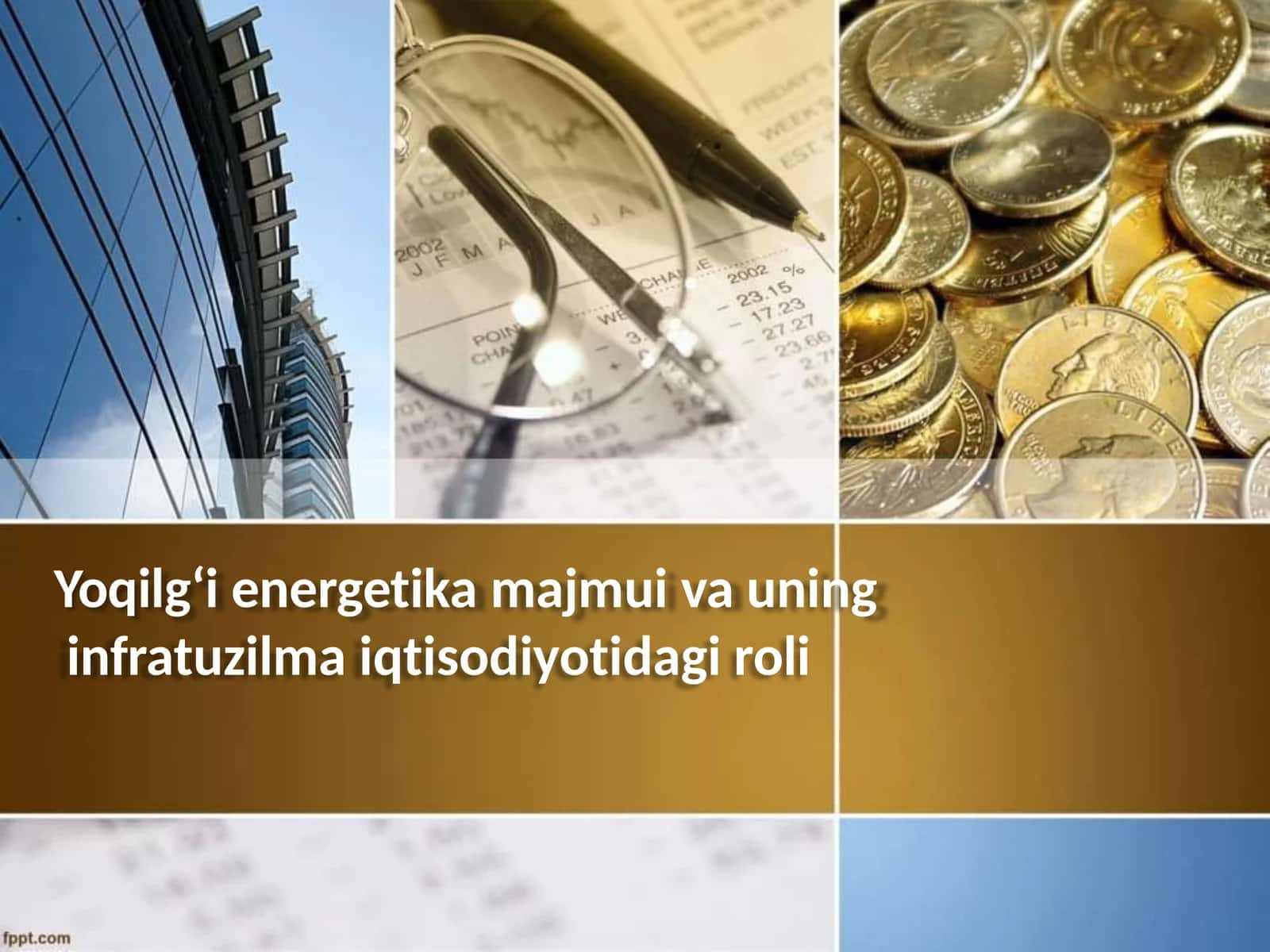 Yoqilg‘i energetika-majmuai va uning infrastruktura 1