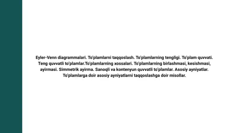 Eyler-Venn diagrammalari 1