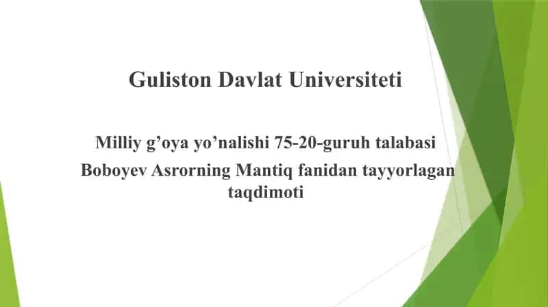 Guliston Davlat Universiteti 1
