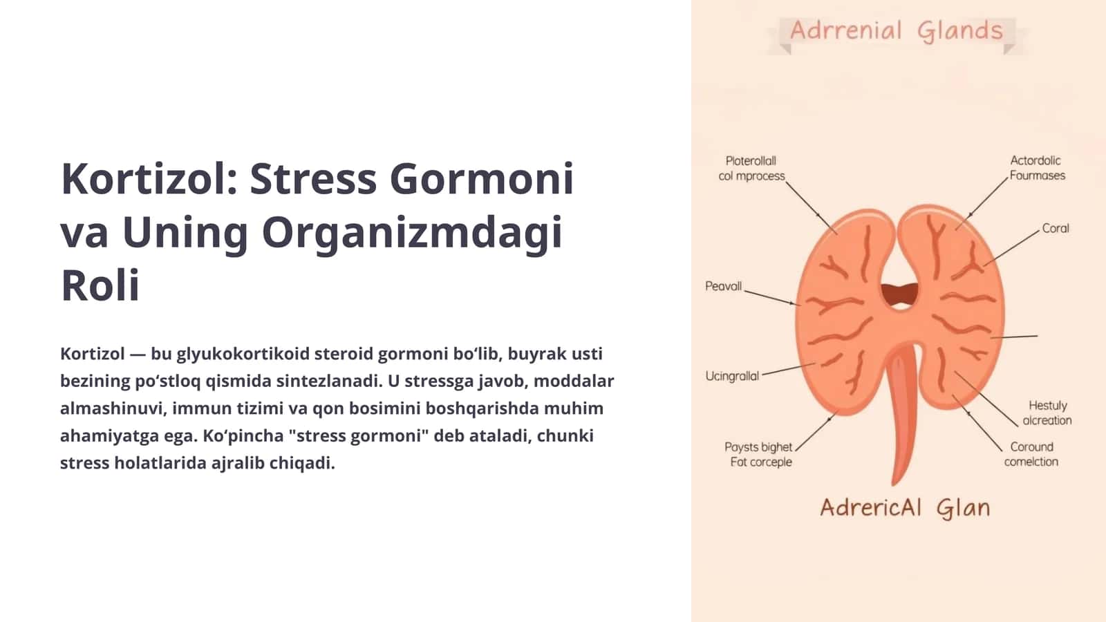 Kortizol: Stress Gormoni va Uning Organizmdagi Roli 1