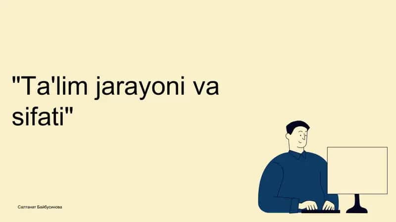 Taqdimot 1