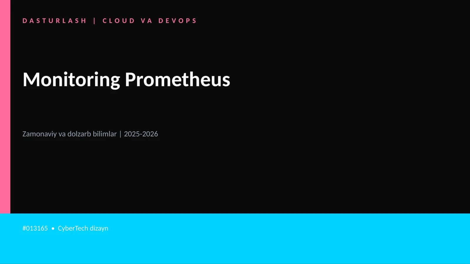 Monitoring Prometheus 1