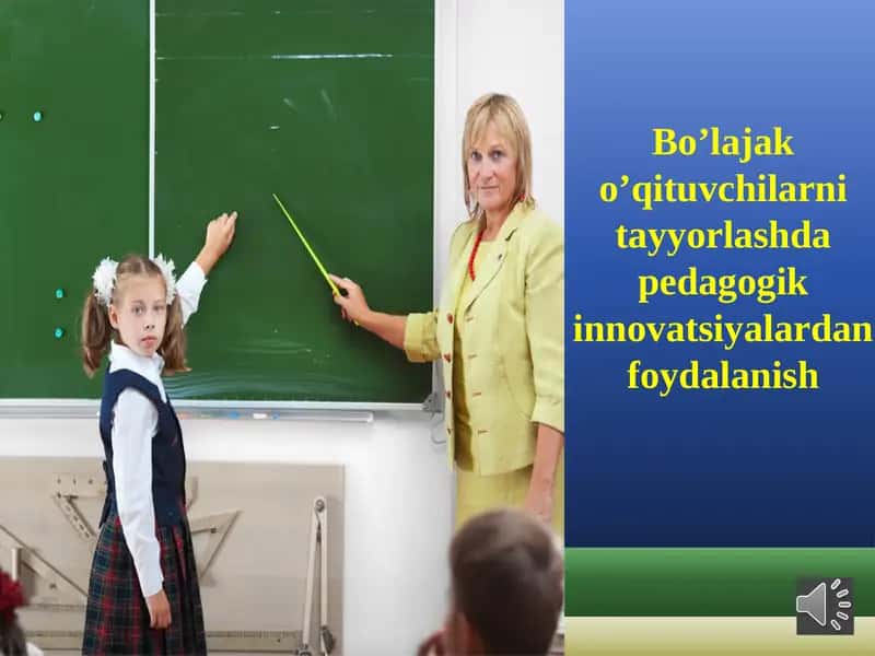 Pedagogik innovatsiyalar 1