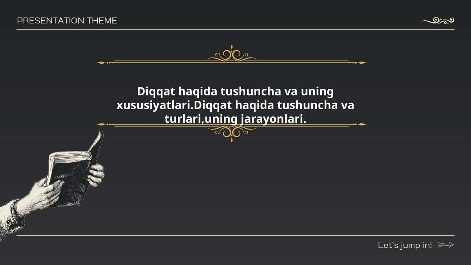 Diqqat haqida tushuncha va uning xususiyatlari 1