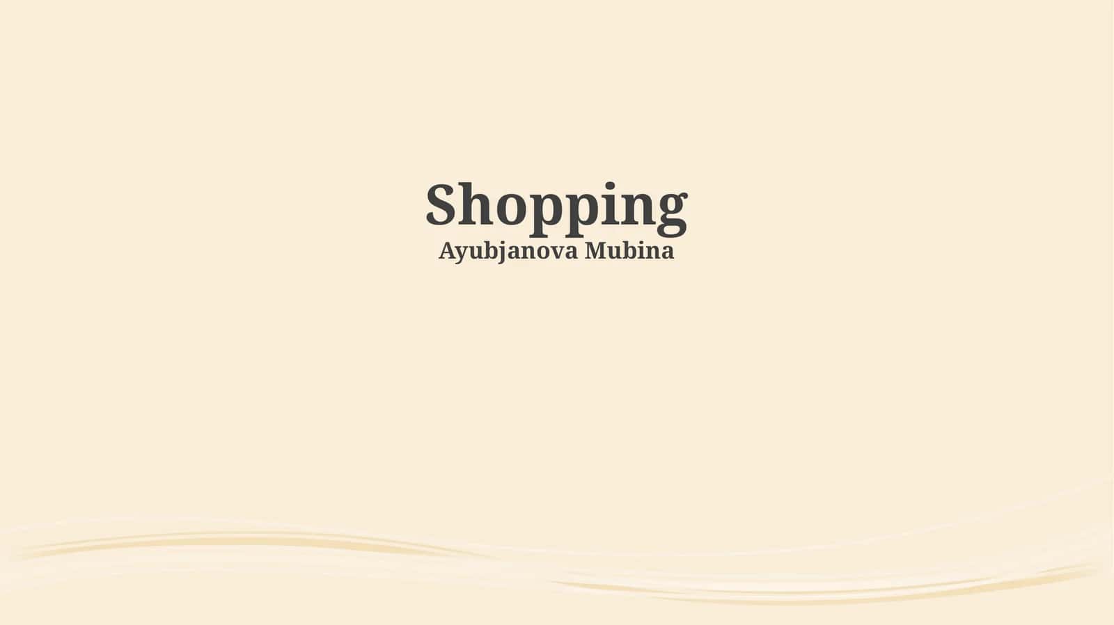 The Landscape of Shopping: Channels, Motivations, and Behavior 1