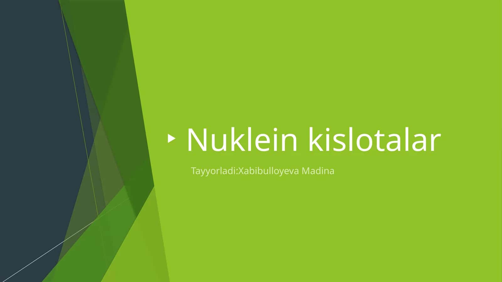 nuklein kislotalar 1