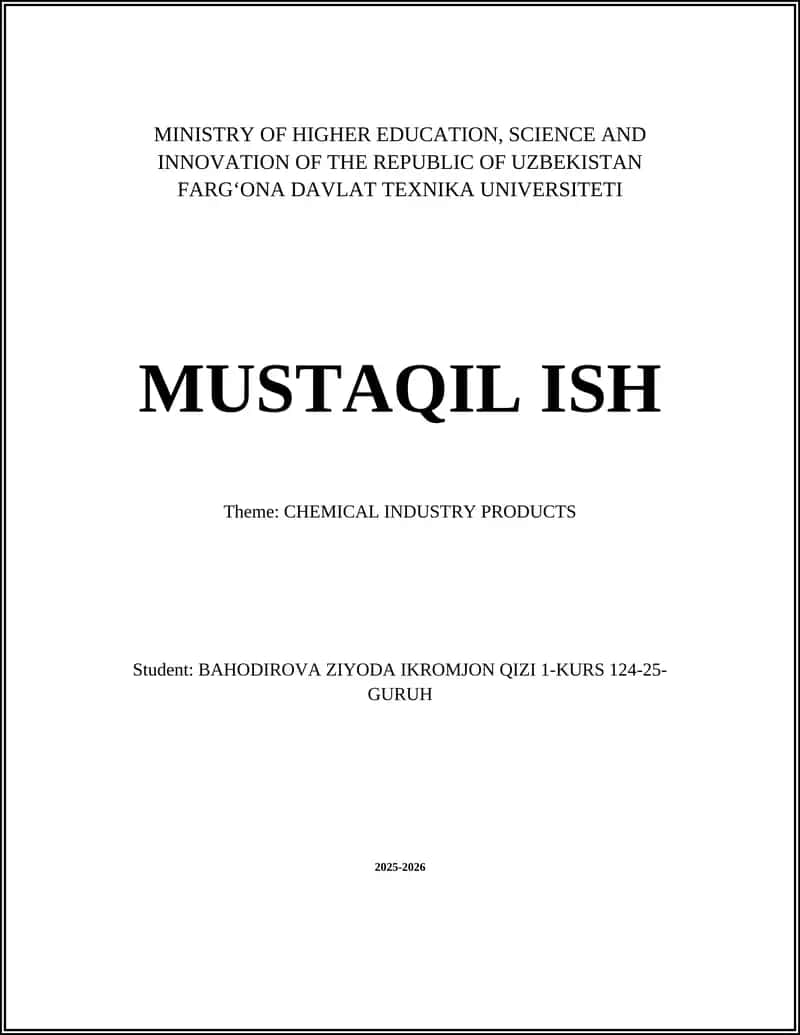Petrochemicals 1