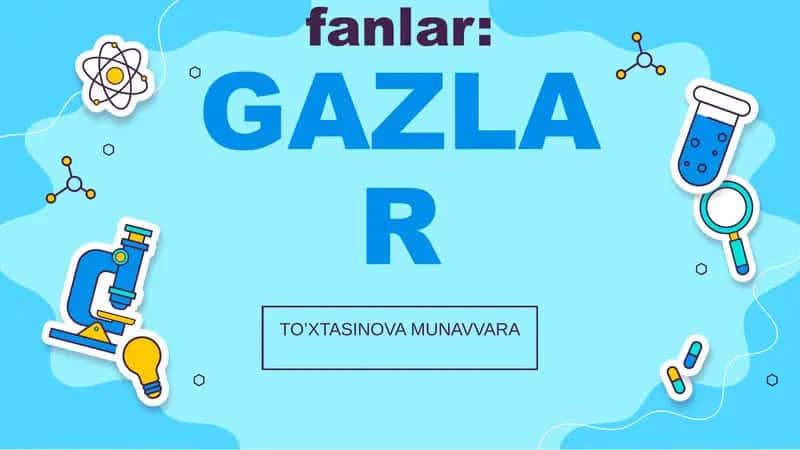 Gazlar 1