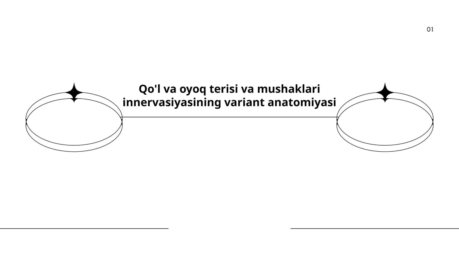 Qo'l va oyoq terisi va mushaklari innervasiyasining variant anatomiyasi 1