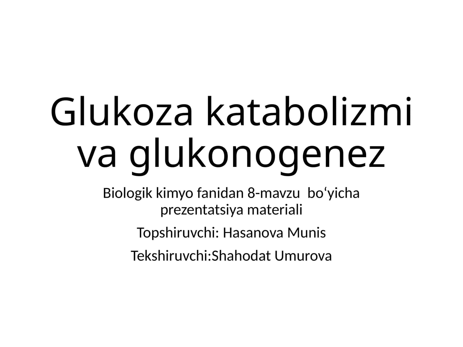 Glukozakatabolizmivaglukonogenez 1