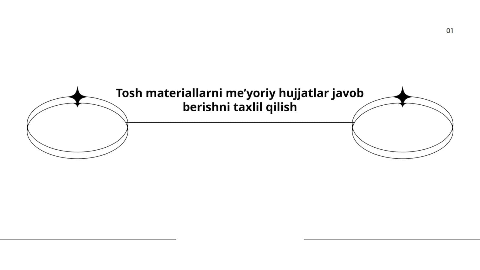 Tosh materiallarni me’yoriy hujjatlar javob berishni taxlil qilish 1