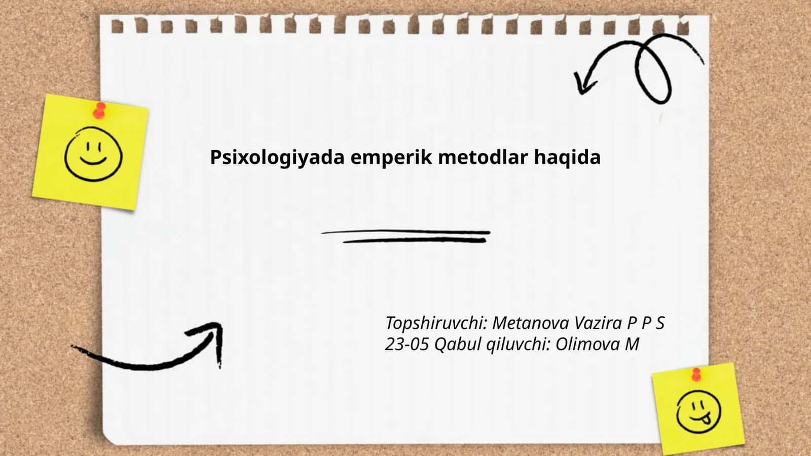 Psixologiyada emperik metodlar haqida 1