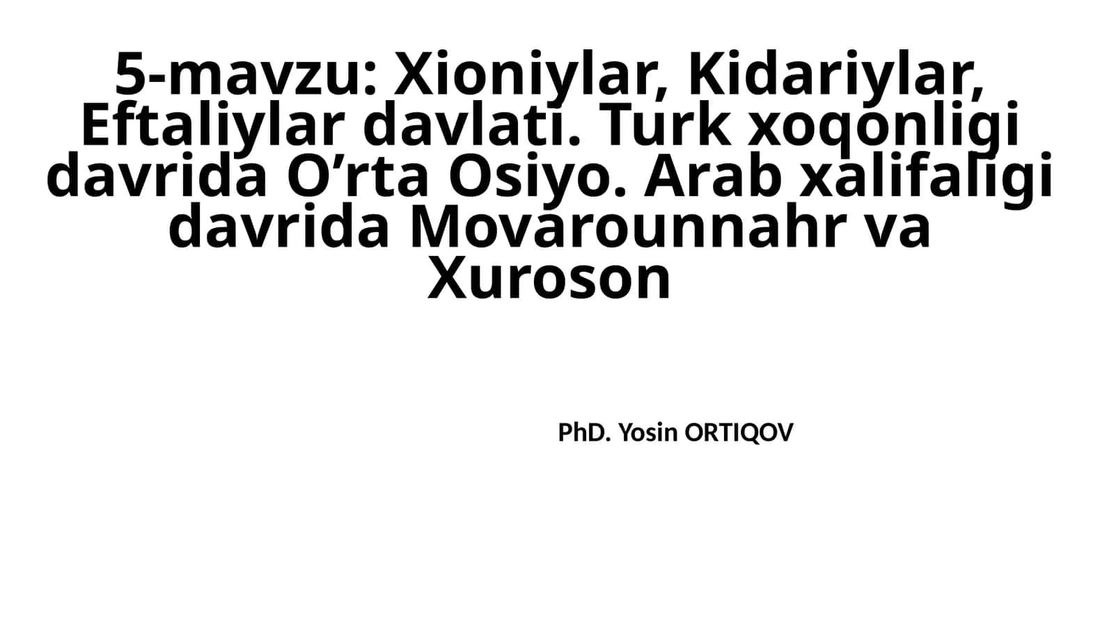 Xioniylar, Kidariylar, Eftaliylar Davlati 1