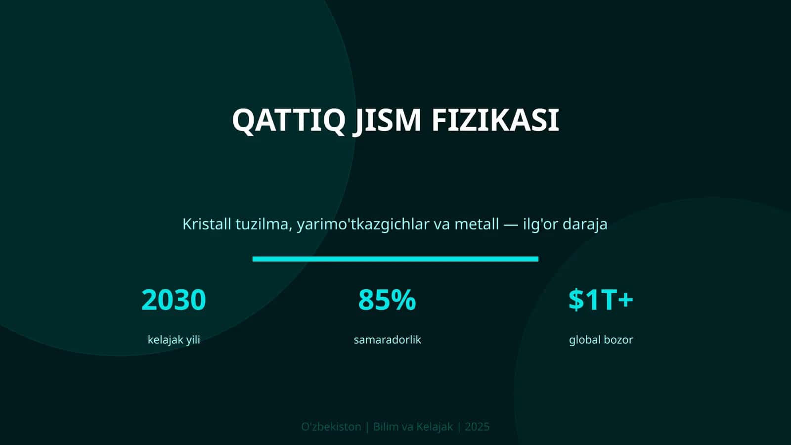 QATTIQ JISM FIZIKASI 1