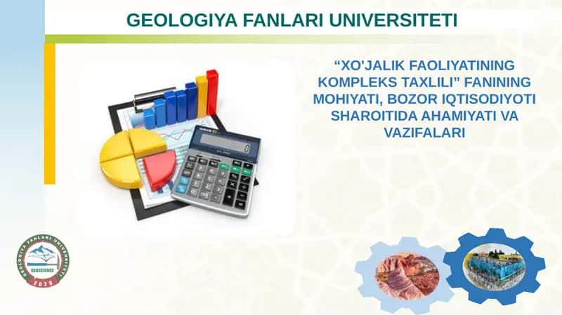 IQTISODIY TAHLILNING FAN SIFATIDA SHAKLLANISHI VA RIVOJLANISH BOSQICHLARI 1