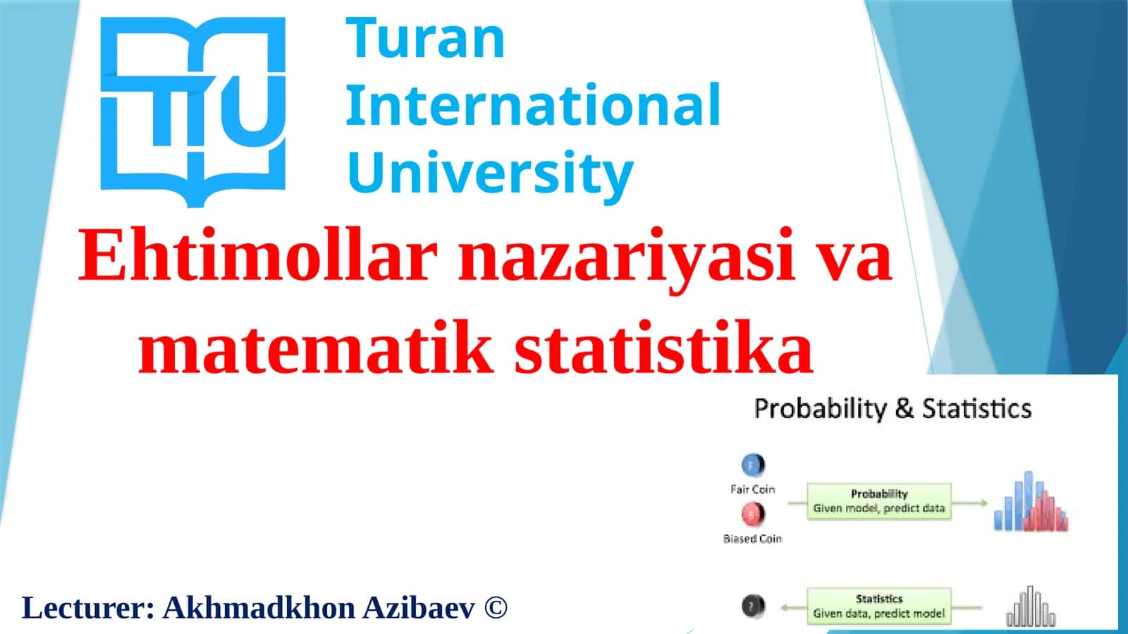 Ehtimollarnazariyasivamatematikstatistika 1