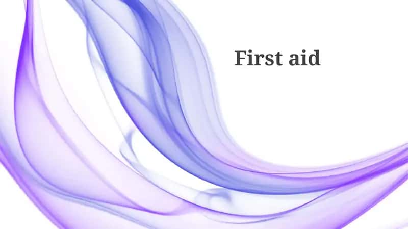First aid 1