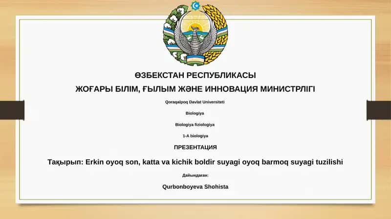 Biologiya fiziologiya 1