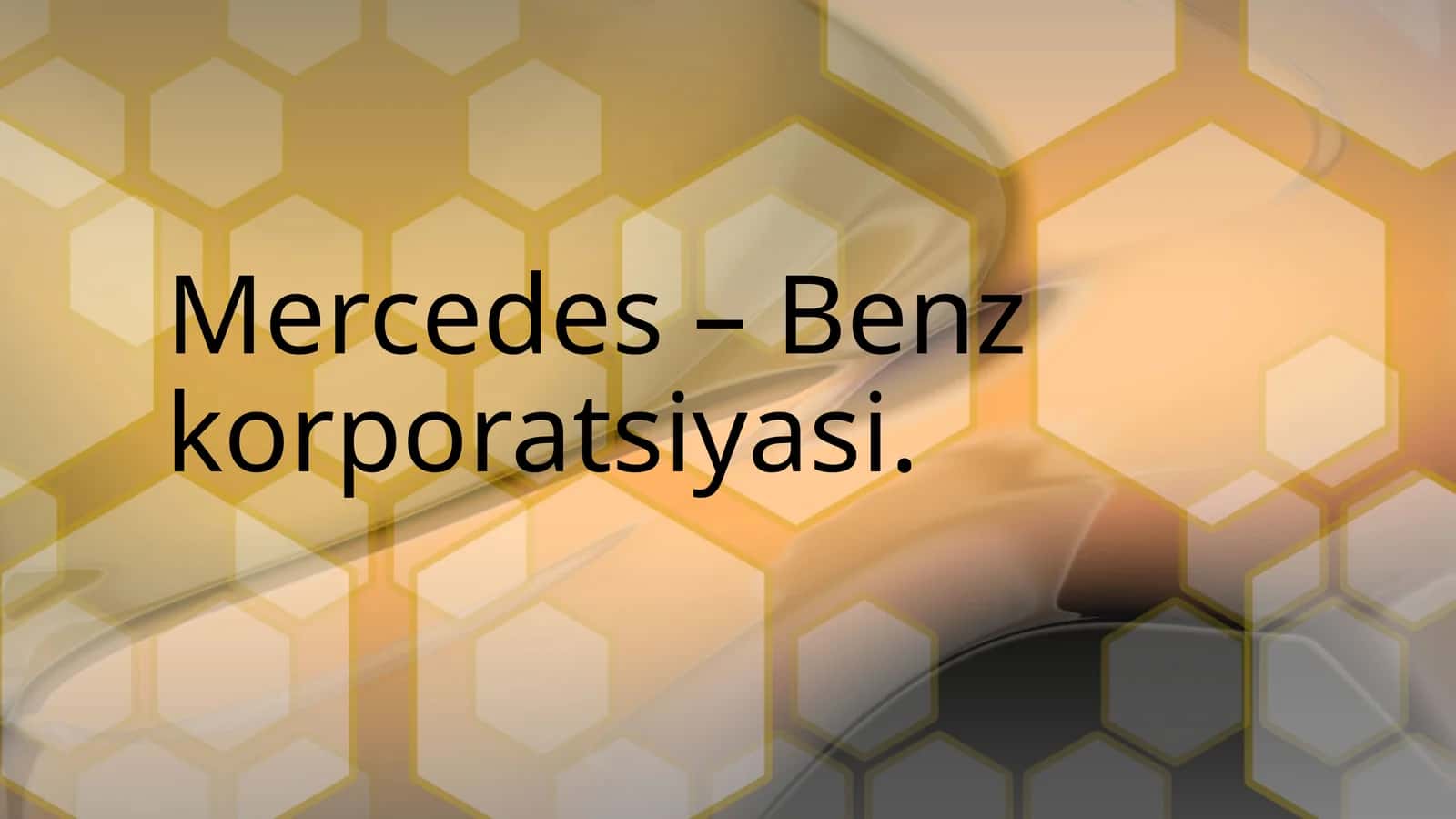 Mercedes-Benz 1