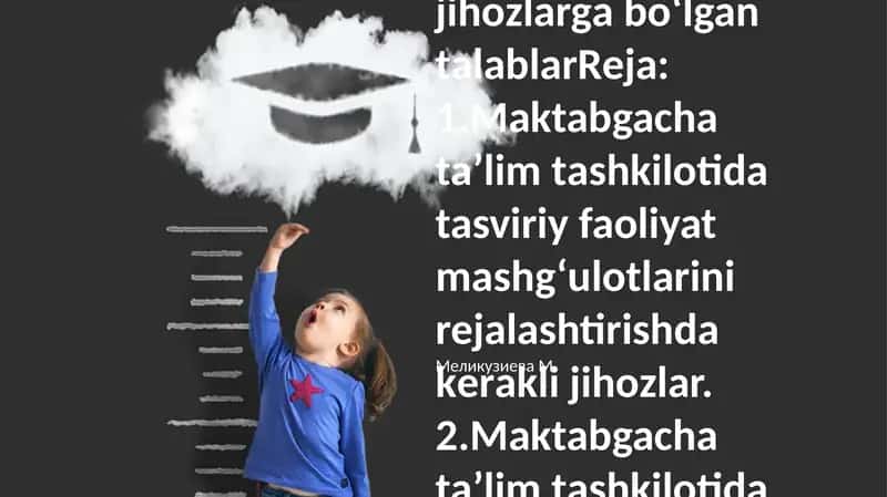 Tasviriy faoliyat mashg‘ulotlar uchun jihоzlаrgа bo‘lgan tаlаblаr 1