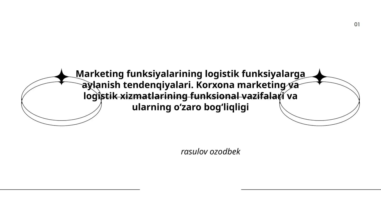 Marketing funksiyalarining logistik funksiyalarga aylanish tendenqiyalari 1
