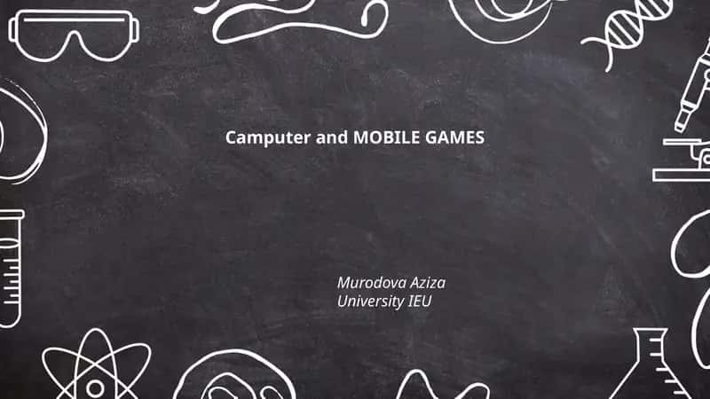 Camputer and MOBILE GAMES 1