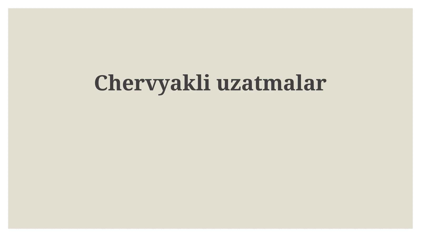 Chervyakliuzatmalar 1