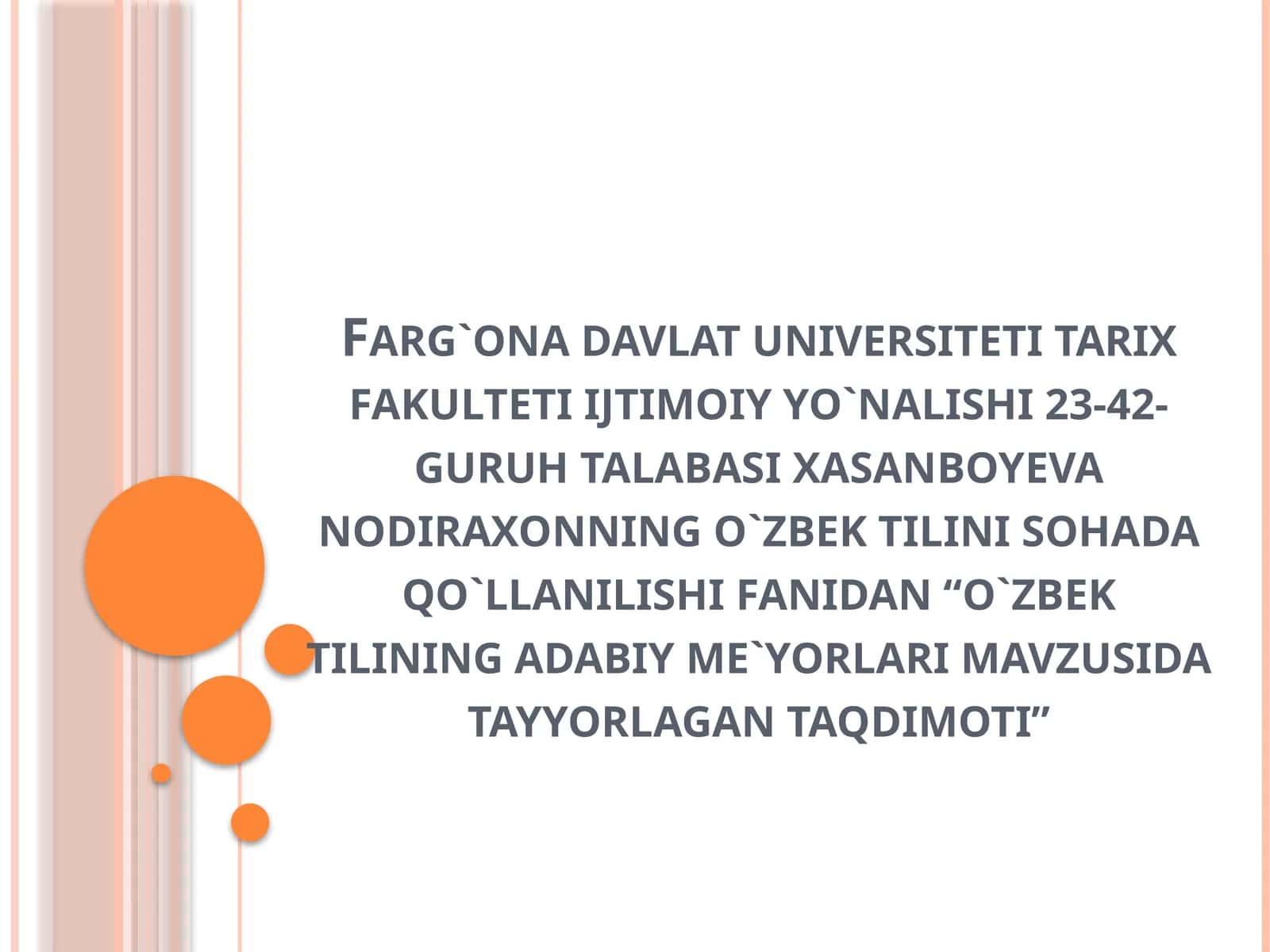 Oʻzbek tilining adabiy meʼyorlari 1