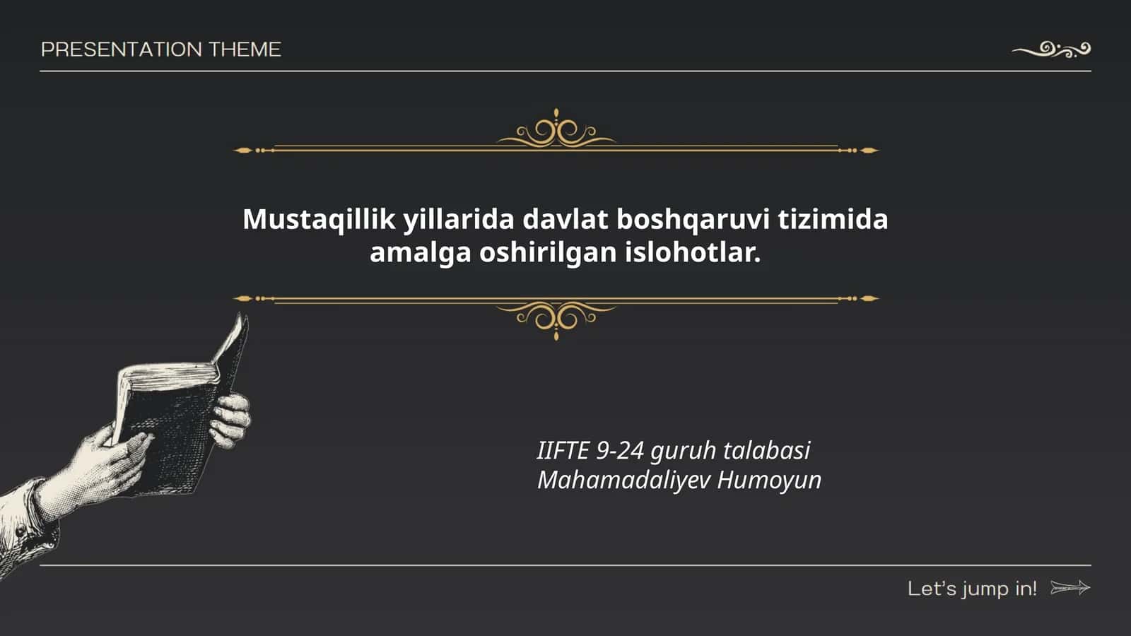 Konstitutsiyaviy islohotlar 1