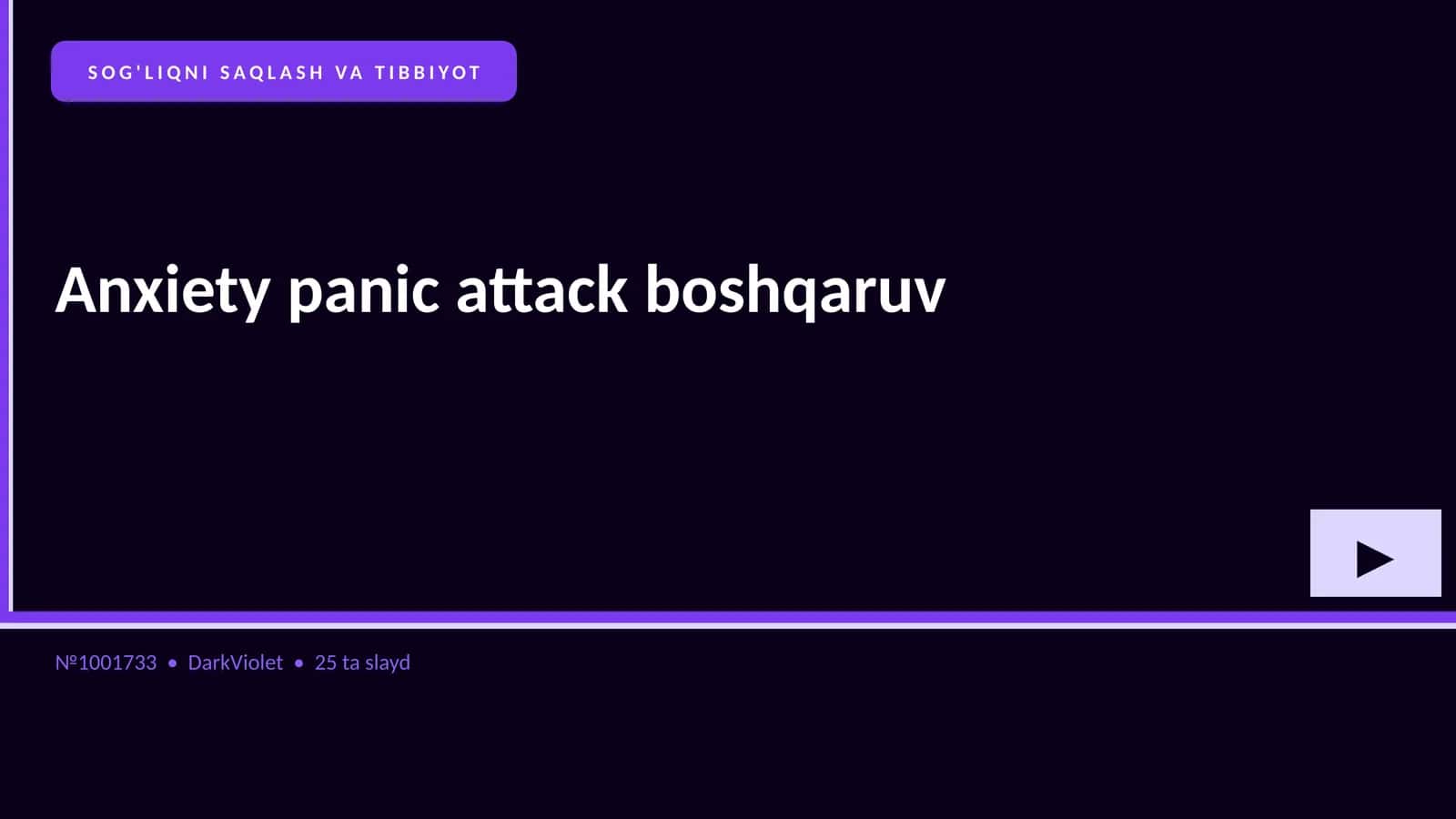 Anxiety panic attack boshqaruv 1