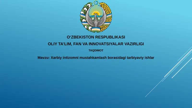Harbiy intizomni mustahkamlash 1
