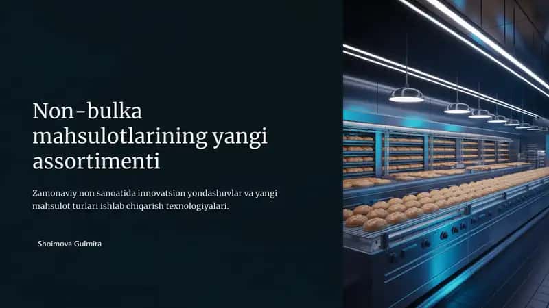 Non-bulka mahsulotlarining yangi assortimenti 1