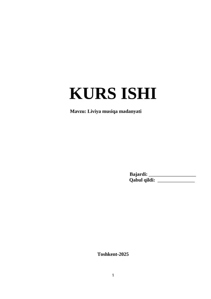 Liviya musiqa madaniyati 1