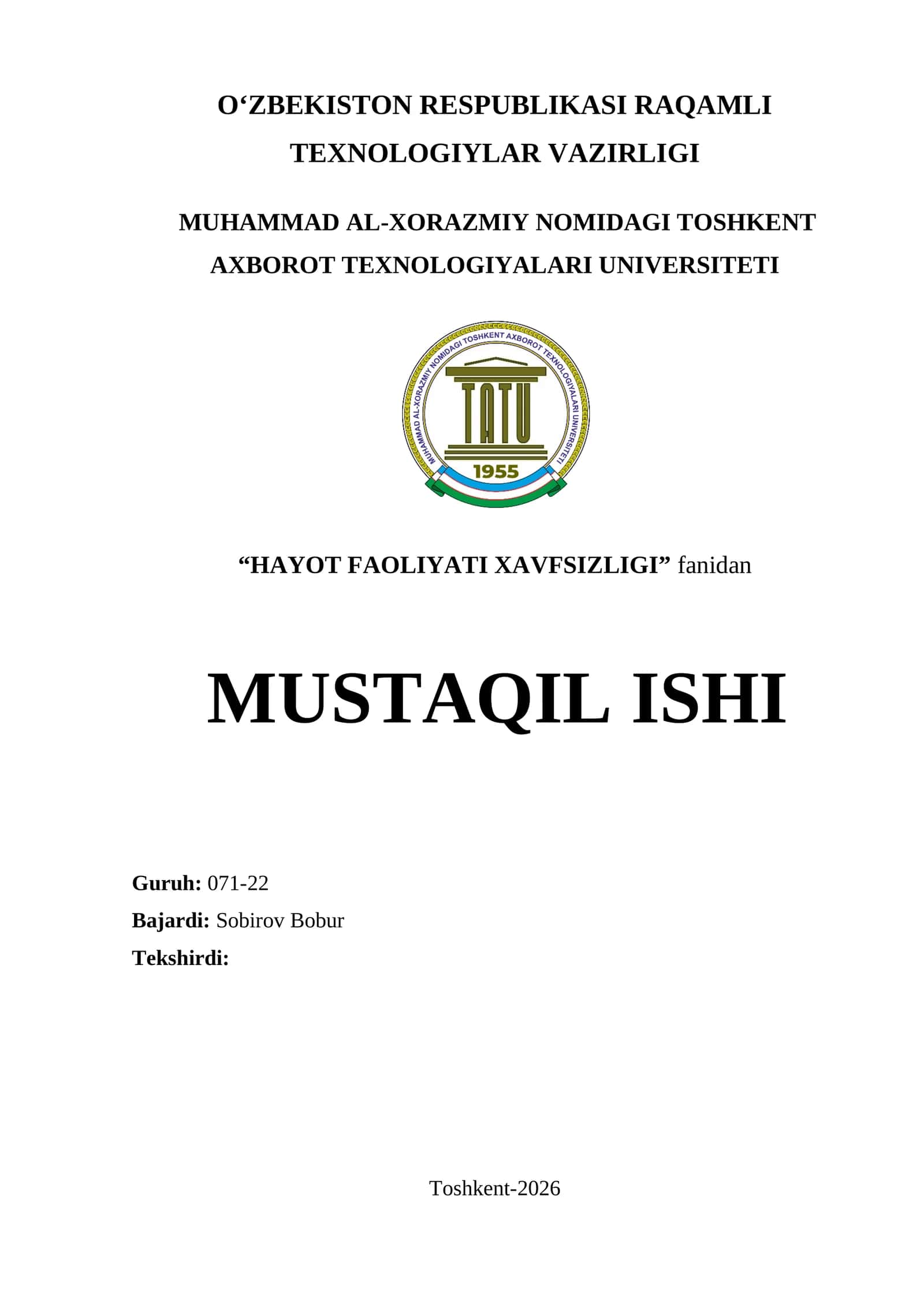 Favqulodda vaziyat oqibatlarini tugatish va qutqarish ishlarida amaliy ishtirok etish. 1