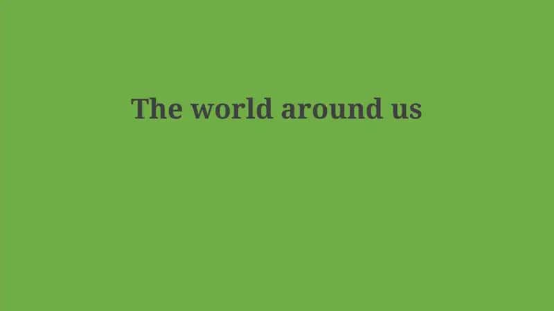 Environments: A Multifaceted World 1