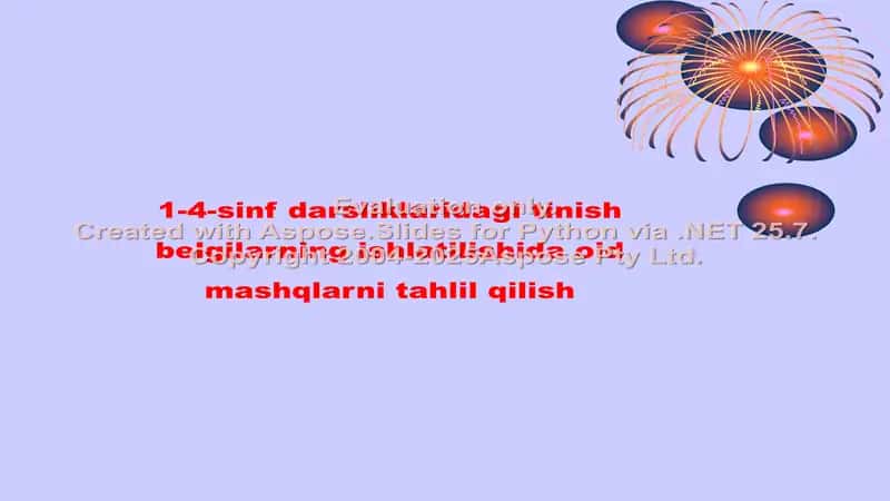 1-4-sinf darsliklaridagi tinish belgilarning ishlatilishida oid mashqlarni tahlil qilish 1