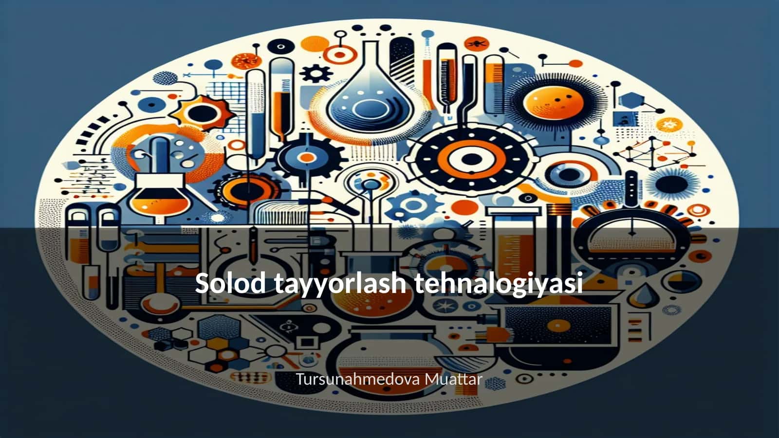 Solod tayyorlash tehnalogiyasi 1