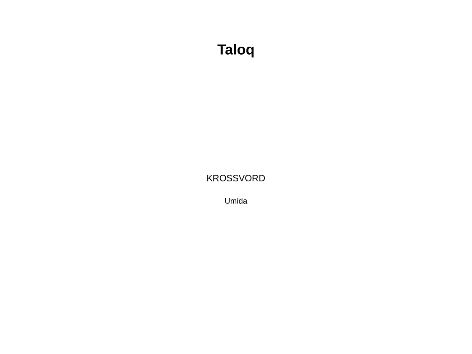 Taloq 1