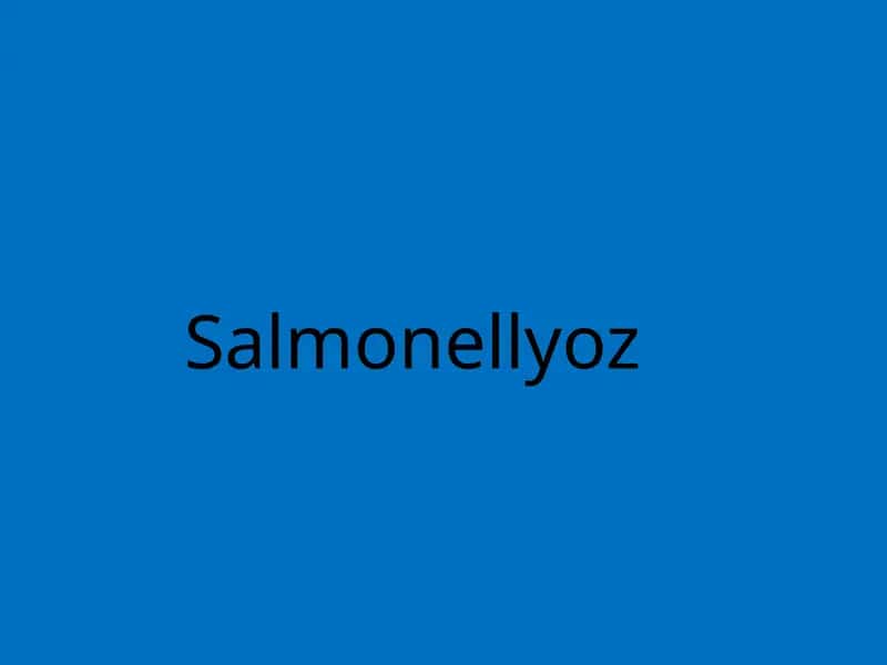 Salmonellyoz 1