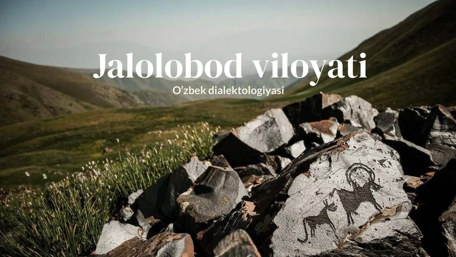 Jalolobod viloyati dialektologiyasi 1