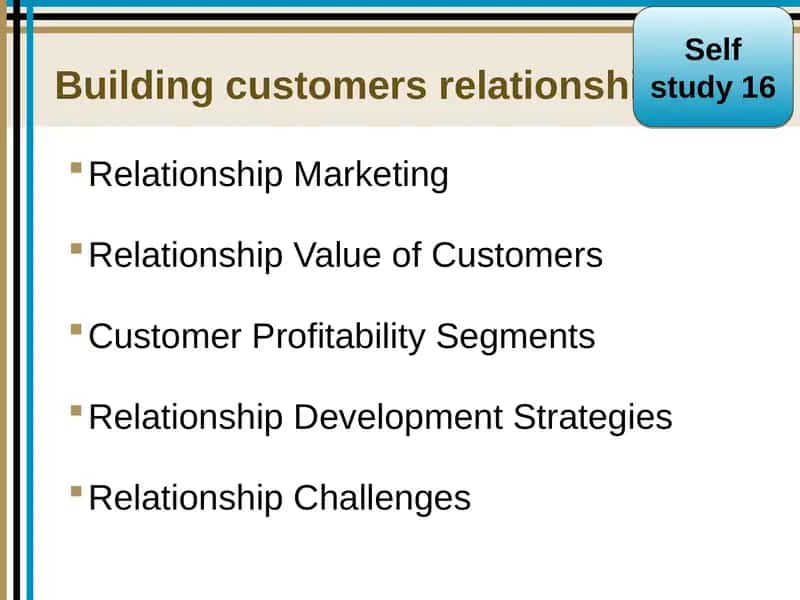 Relationship Marketing 1