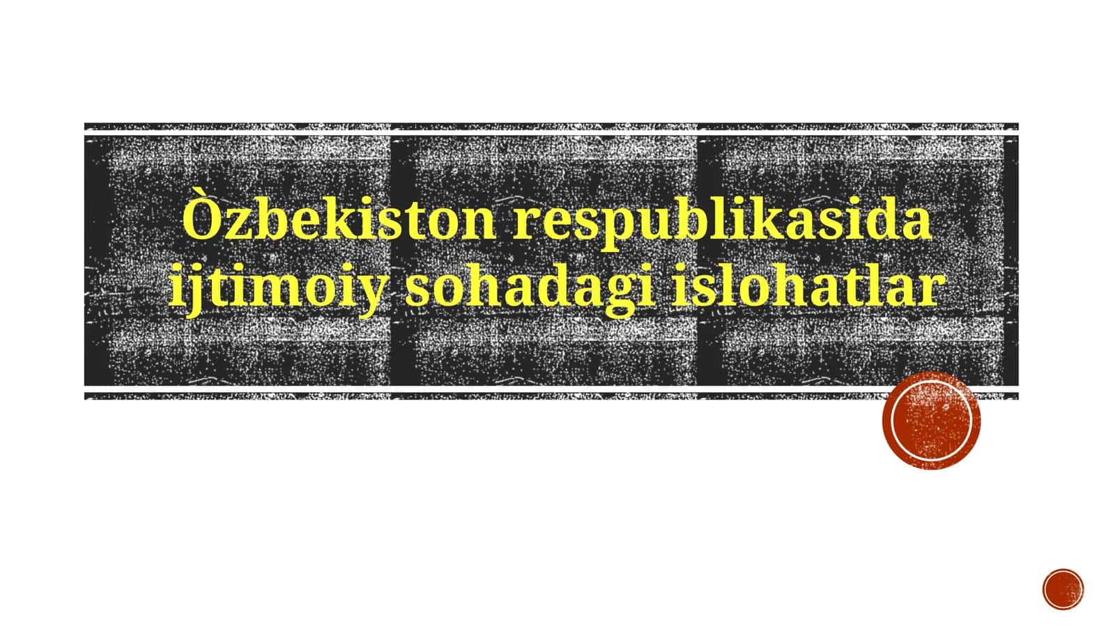 Matbuot erkinligi va shaffoflik 1